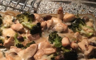 Ovenschotel met broccoli en kip